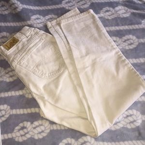Vintage Lee white mom jeans